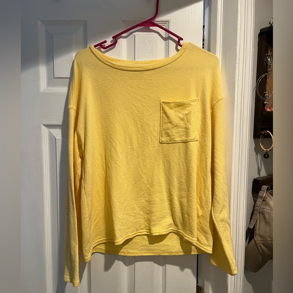 GAP Love Collection Yellow Knit Top